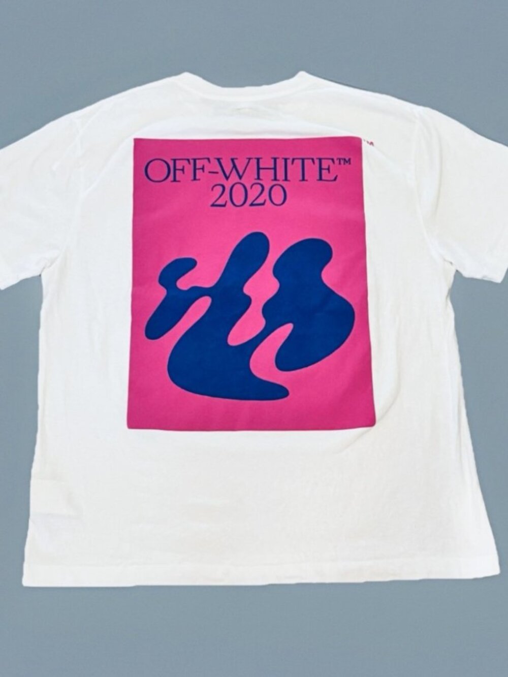 💥Off-White - Virgil Abloh 2020 Abstract Logo Graphic Tee -Size XXS (Oversized)